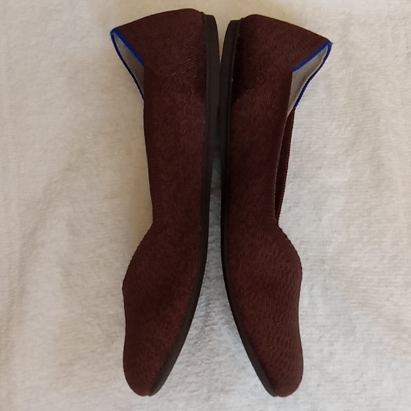 Rothys size 10 round toe Truffle Python - Picture 2 of 11